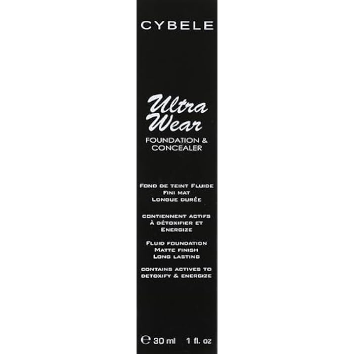 Cybele Ultra Wear Foundation And Concealer 04 Soft Beige - Image 3